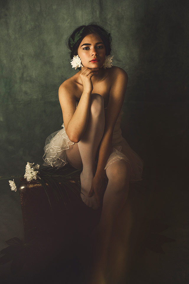 Cristina Venedict拍摄的画意优雅肖像  -2