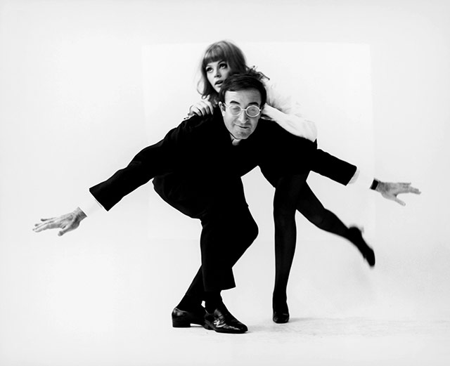 Peter Sellers and Britt Ekland