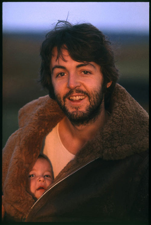 Paul McCartney和宝宝